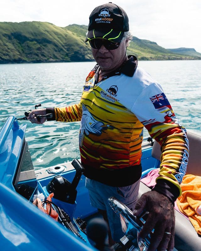 Trolling inshore headlands off Cooktown