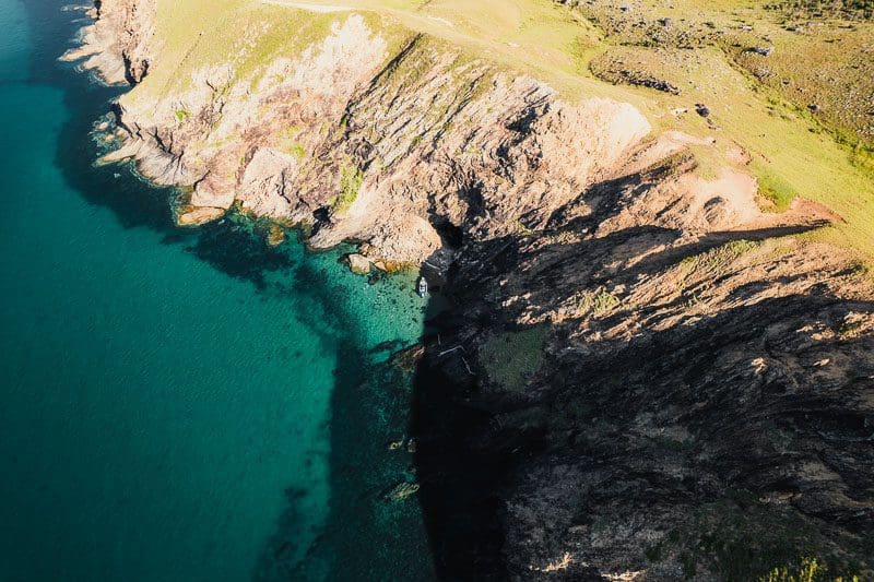 Amazing cliffs of Cape Bedford north of Cooktown