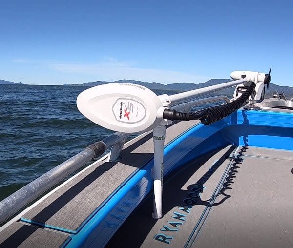 Lecky Leg electric motor support bracket deployed.