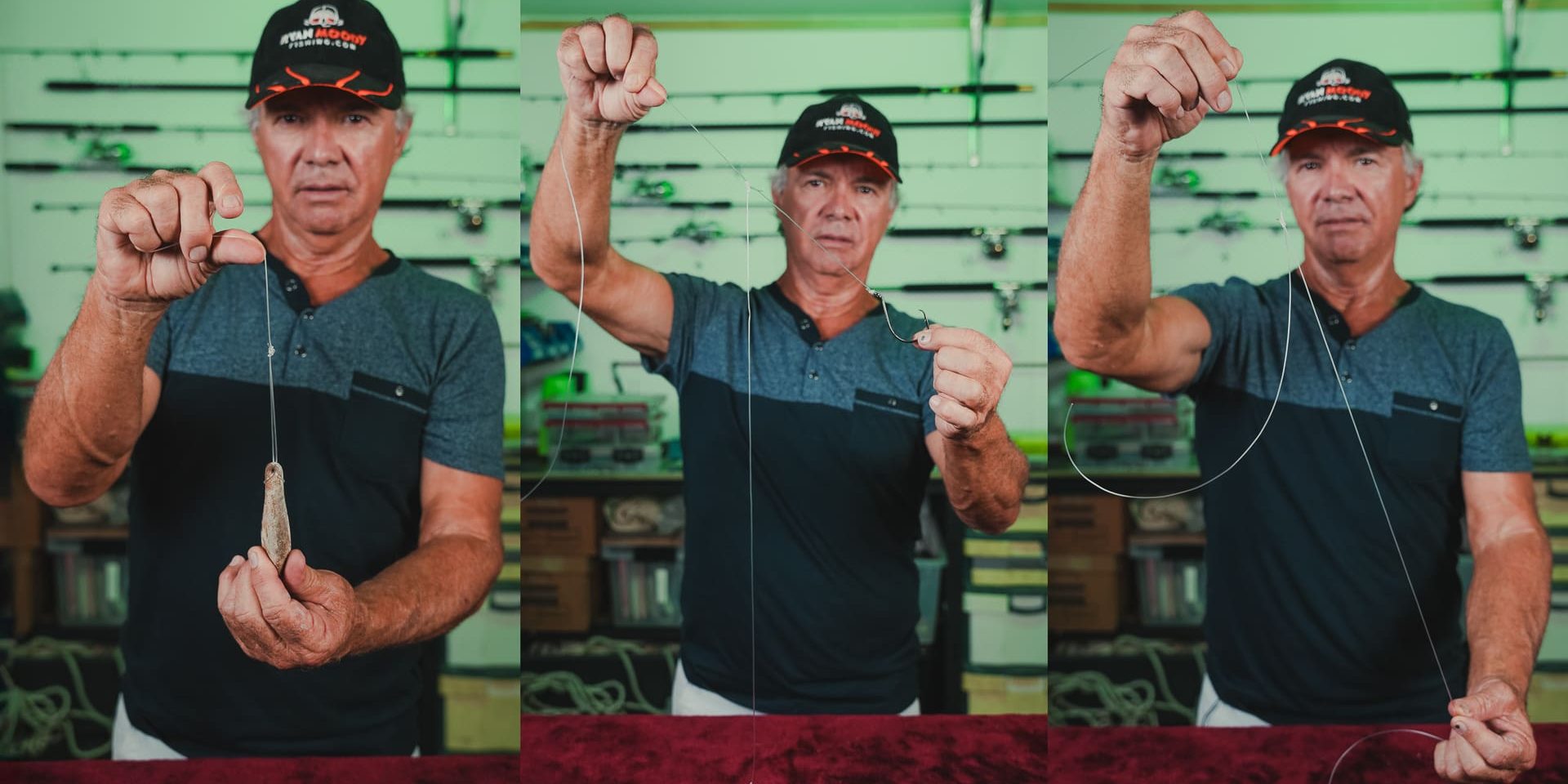 Paternoster rig hacks also called a dropper rig